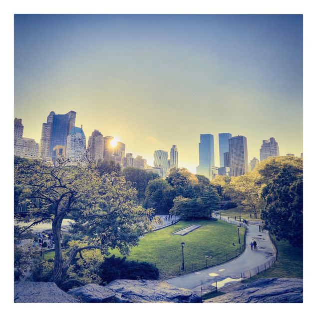 Bilder für die Wand Peaceful Central Park