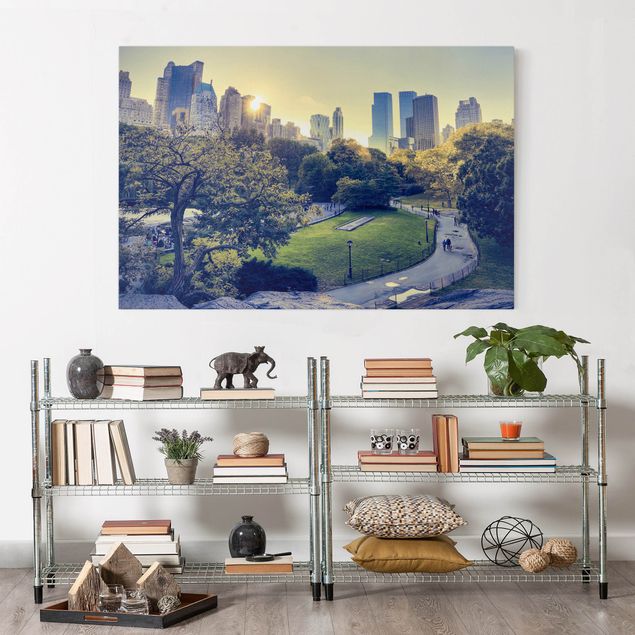 Leinwandbilder Wohnzimmer modern Peaceful Central Park