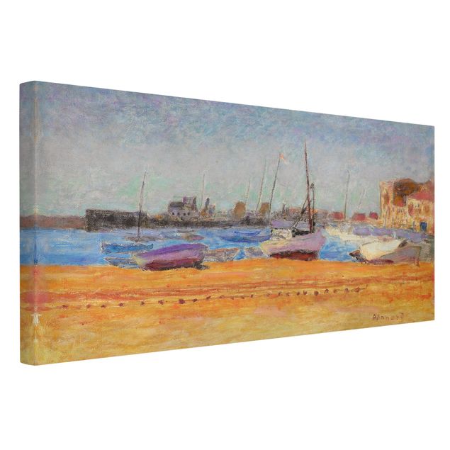Leinwandbild Kunstdruck Pierre Bonnard - Der Hafen von Cannes