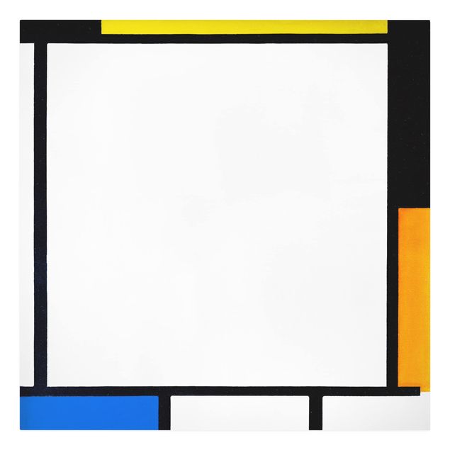 Wandbilder abstrakt Piet Mondrian - Komposition II