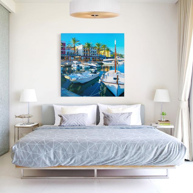 Wandbilder Wohnzimmer modern Puerto Andratx in Mallorca