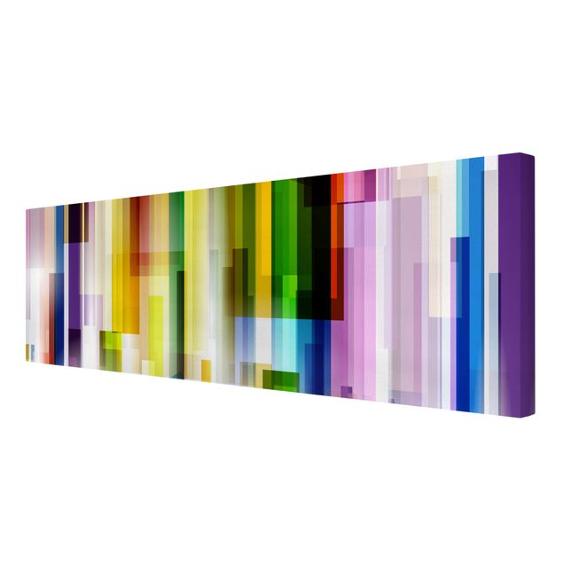 Wandbilder Rainbow Cubes
