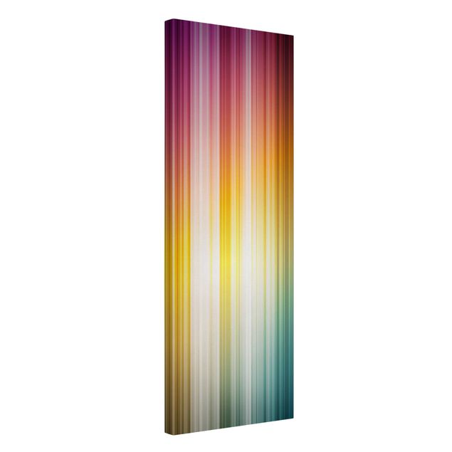 Wandbild Muster Rainbow Light