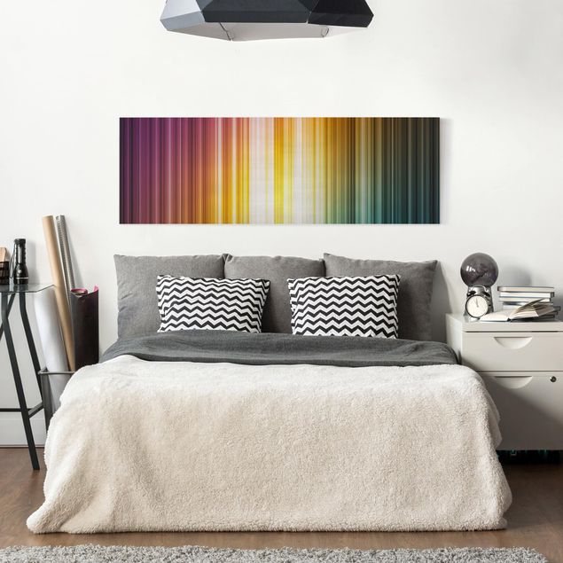 Abstrakte Leinwandbilder Rainbow Light