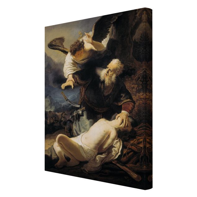 Bilder für die Wand Rembrandt van Rijn - Die Opferung Isaaks