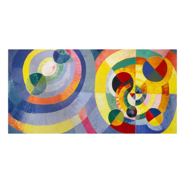 Leinwandbilder Muster Robert Delaunay - Forme circulaire