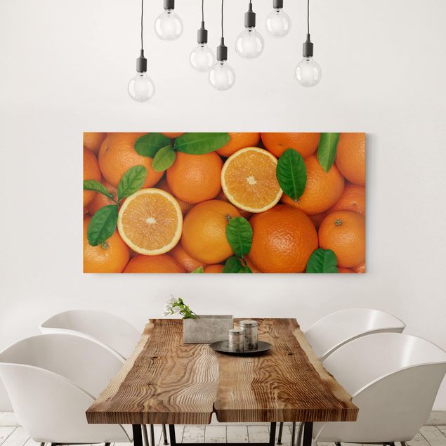 Schöne Wandbilder Saftige Orangen