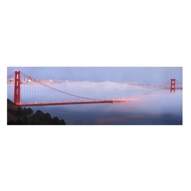 Schöne Leinwandbilder San Franciscos Golden Gate Bridge