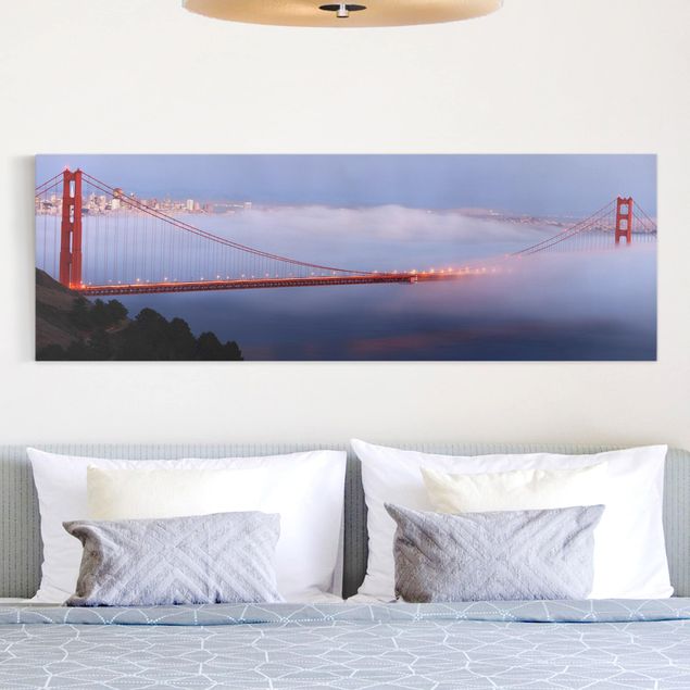 Leinwand Bilder XXL San Franciscos Golden Gate Bridge
