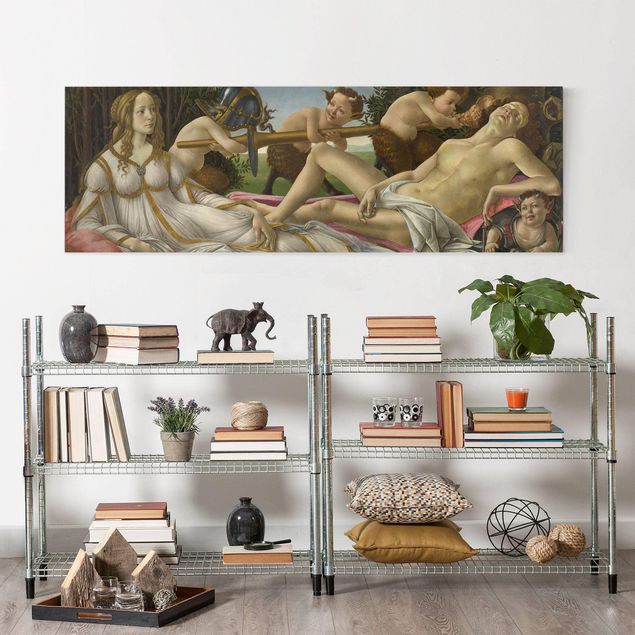 Kunstdrucke auf Leinwand Sandro Botticelli - Venus und Mars