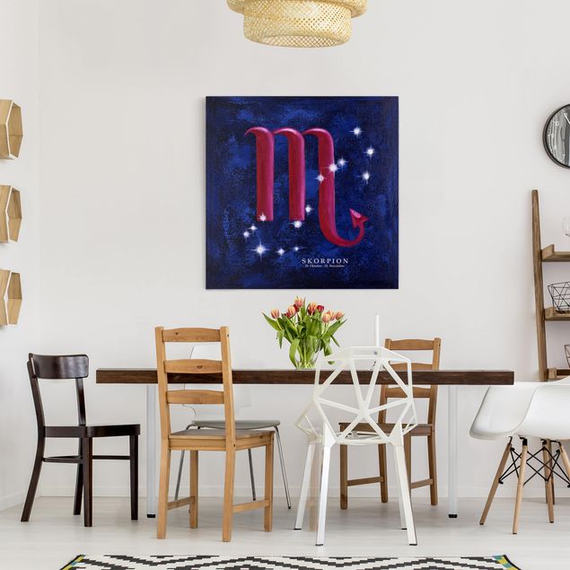 Leinwandbilder Wohnzimmer modern Skorpion