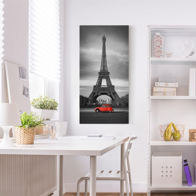 Wandbilder Schwarz-Weiß Spot on Paris