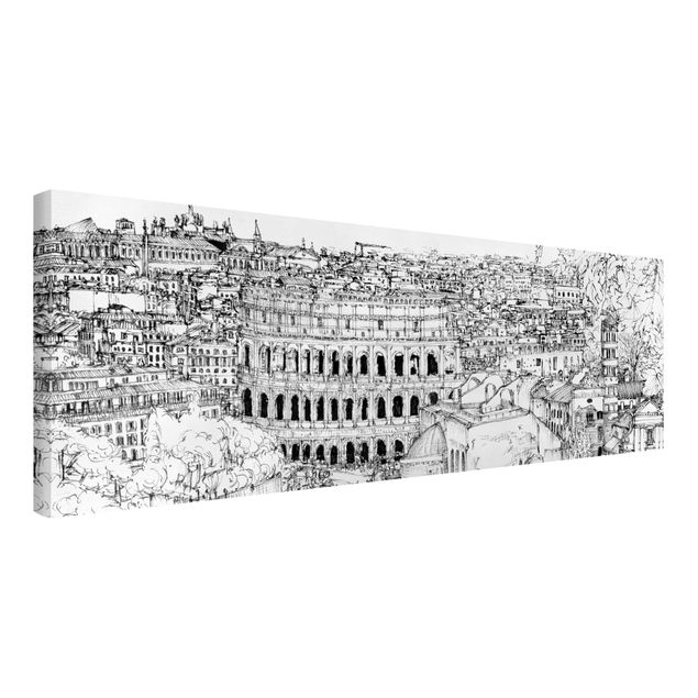 Wandbilder Städte Stadtstudie - Rom