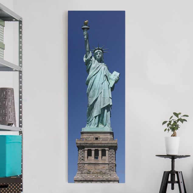 Leinwand Bilder XXL Statue of Liberty