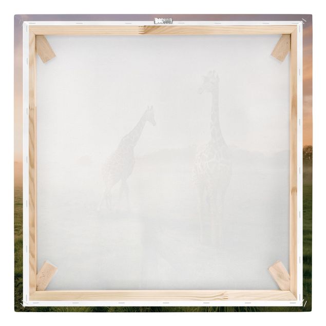 Bilder für die Wand Surreal Giraffes