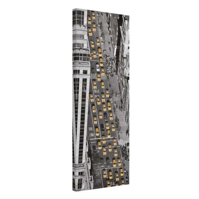 Wandbilder Skyline Taxiverkehr in Manhattan