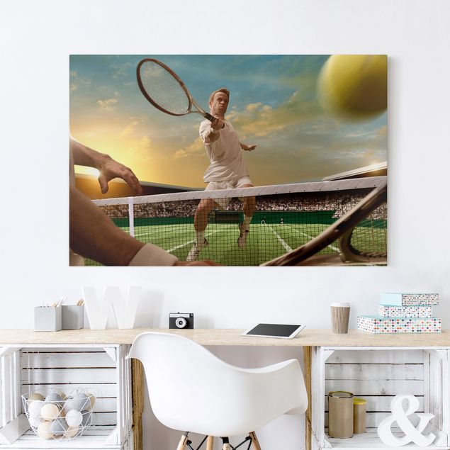 Wandbilder Tennis Player