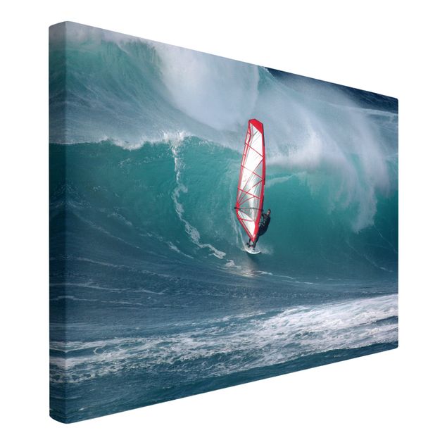 Wandbilder Wohnzimmer modern The Surfer
