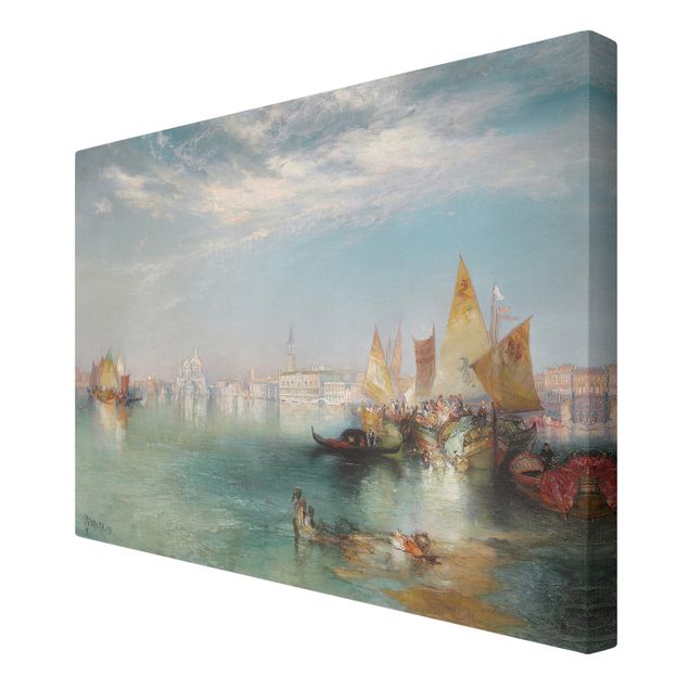 Kunstdruck Thomas Moran Thomas Moran - Canal Grande Venedig