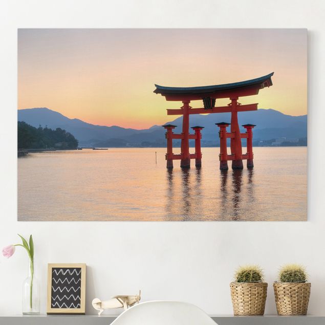Wandbilder XXL Torii am Itsukushima