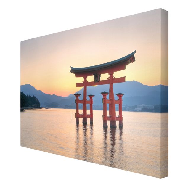 Leinwandbilder Torii am Itsukushima