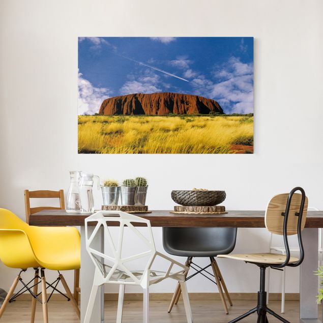 Wandbild Berge Uluru