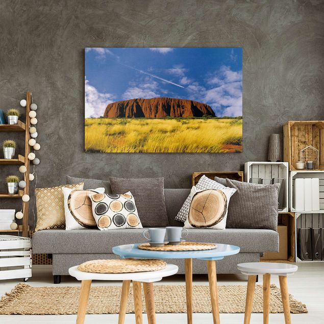 Leinwandbilder Wüste Uluru