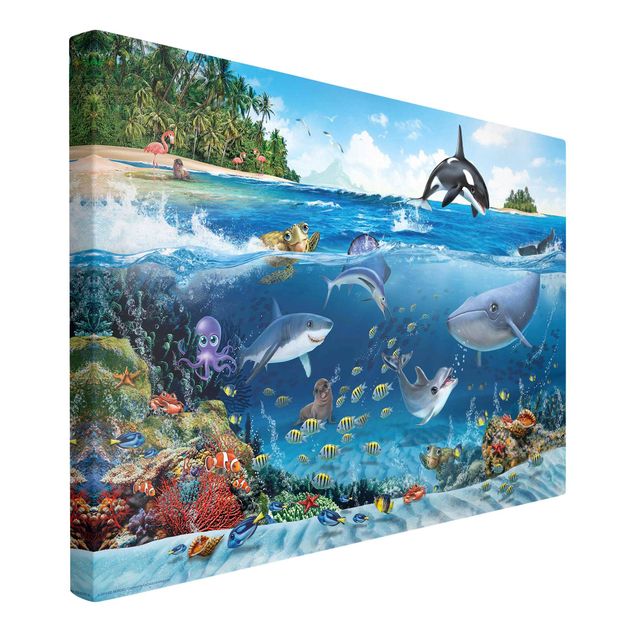 Wandbilder Tiere Animal Club International - Unterwasserwelt mit Tieren