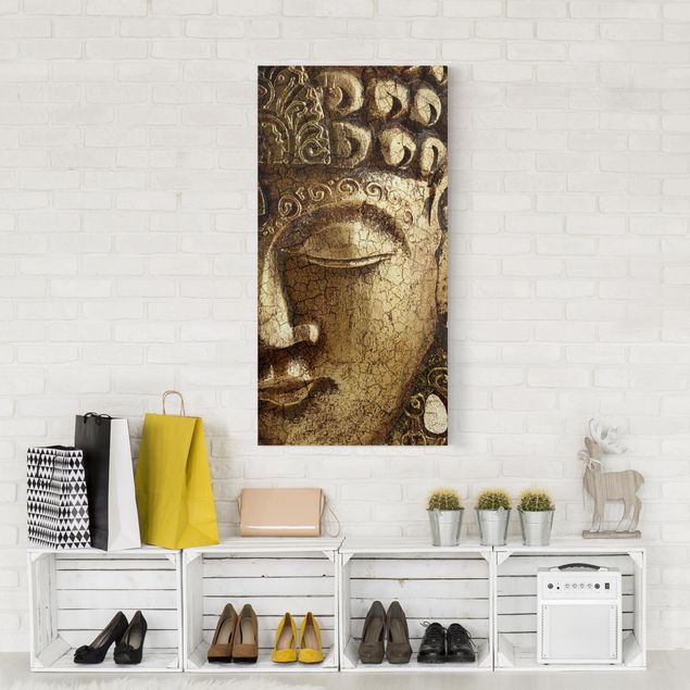 Retro Wandbilder Vintage Buddha