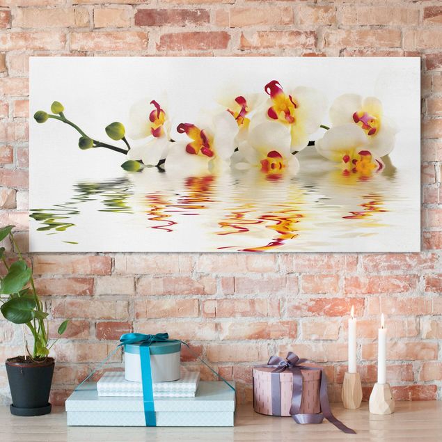 Wandbilder XXL Vivid Orchid Waters