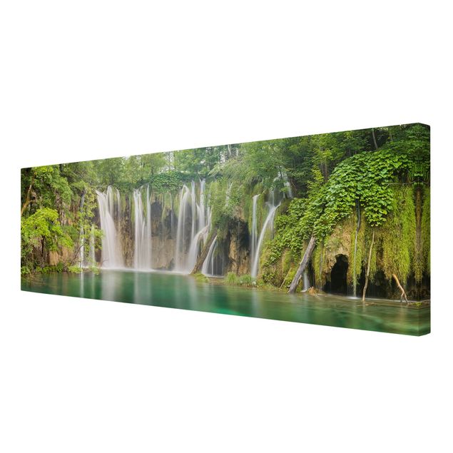 Wandbilder Wasserfall Plitvicer Seen