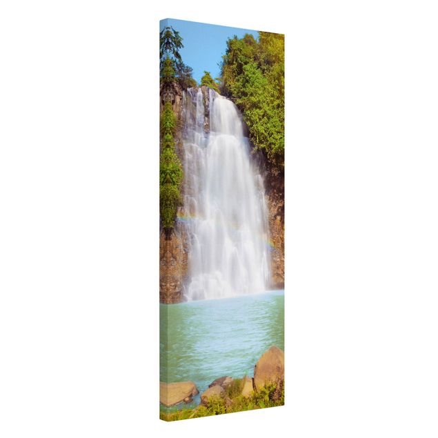Leinwandbilder Landschaft Wasserfall Romantik