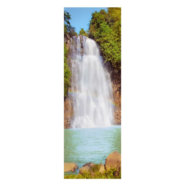 Wandbilder Baum Wasserfall Romantik