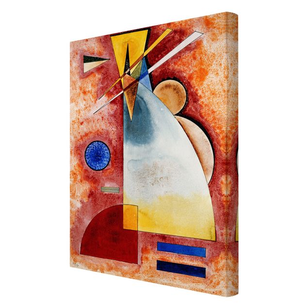 Leinwand Kunstdruck Wassily Kandinsky - Ineinander