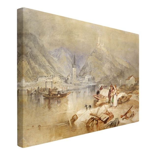 Leinwand Kunstdruck William Turner - Bernkastel an der Mosel