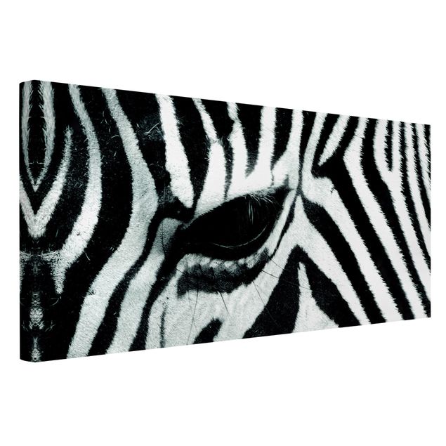 Leinwandbilder Schwarz-Weiß Zebra Crossing No.4