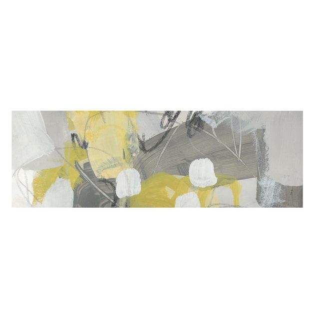 Wandbilder Zitronen im Nebel III