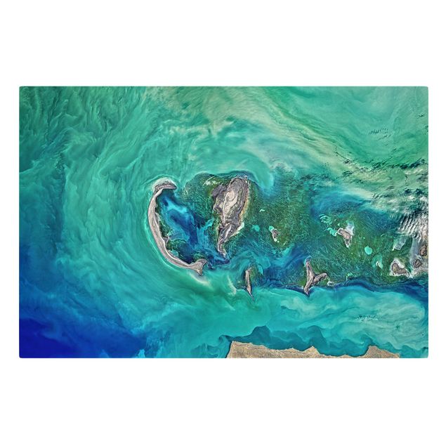 Bilder für die Wand NASA Fotografie Kaspisches Meer