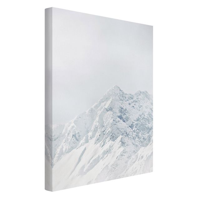 Kunstdrucke auf Leinwand Weiße Berge
