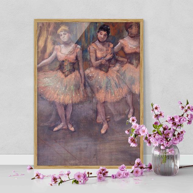 Impressionismus Bilder Edgar Degas - Tänzerinnen vor Exercice