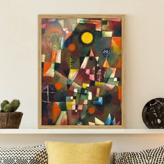 Abstrakte Kunst Paul Klee - Der Vollmond