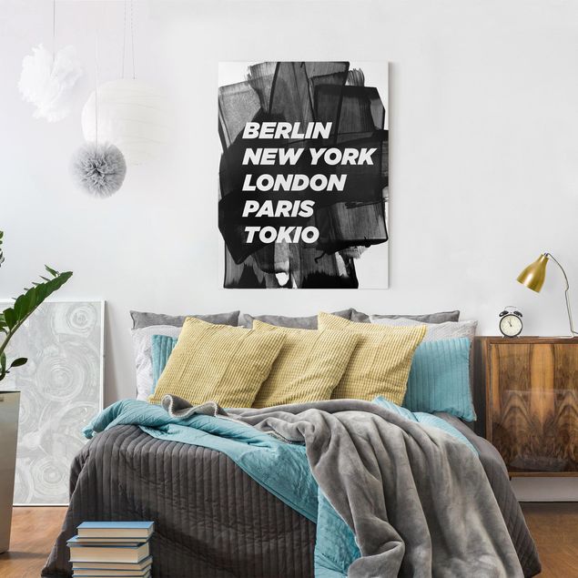 Wandbilder Städte Berlin New York London