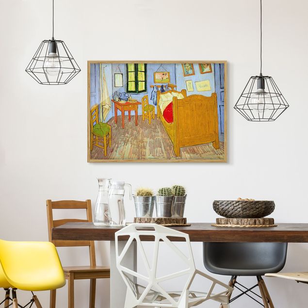 Post Impressionismus Bilder Vincent van Gogh - Schlafzimmer in Arles