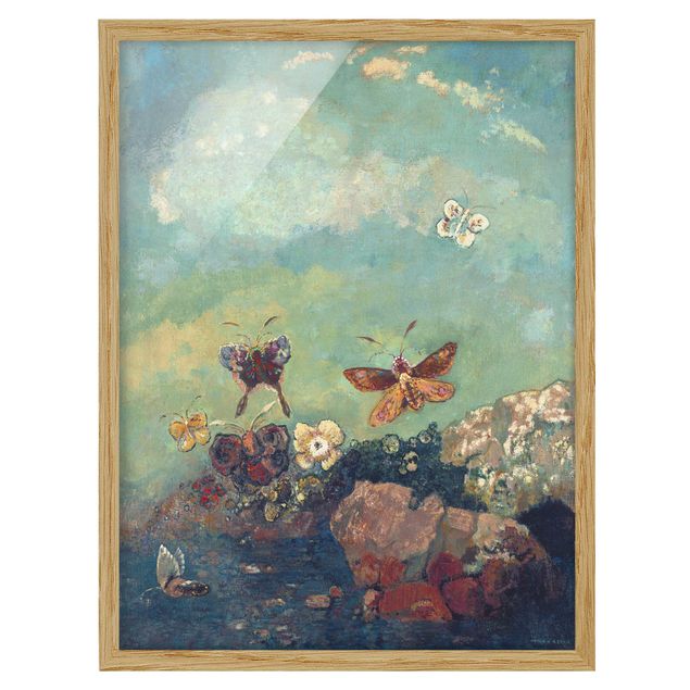Schöne Wandbilder Odilon Redon - Schmetterlinge