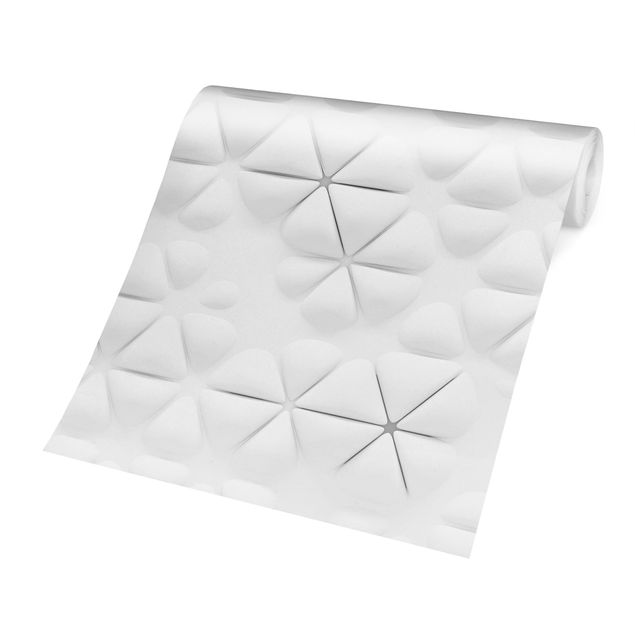 Tapeten modern Abstrakte Dreiecke in 3D
