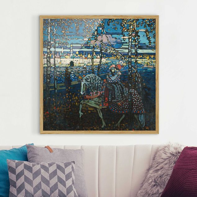 Expressionismus Bilder Wassily Kandinsky - Reitendes Paar
