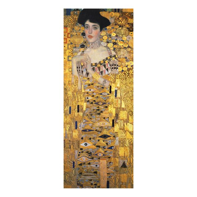 Glasbild - Gustav Klimt - Adele Bloch-Bauer I - Panel