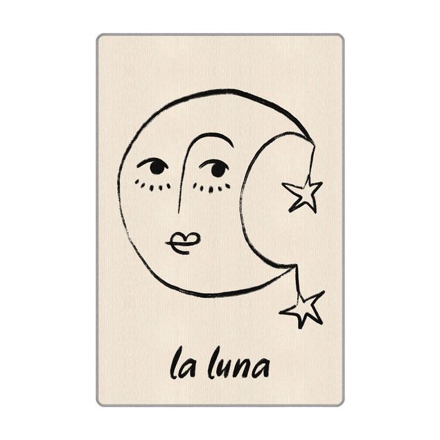 Webteppich Alina Buffiere - La Luna