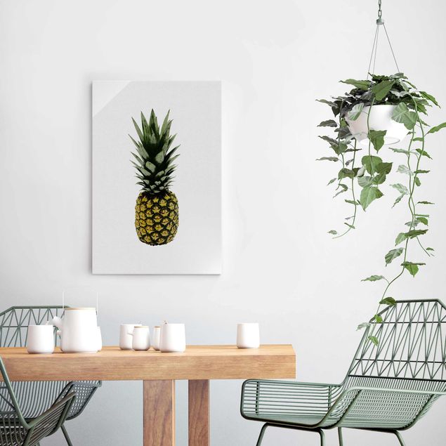 Glasbilder Pflanzen Ananas