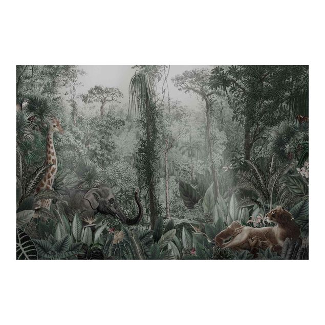 Fototapete Natur Antiker Dschungel